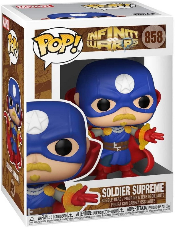 酷牌库|商品详情-Funko进口代理批发 Funko FNK-52006-C Marvel Funko POP 乙烯基人偶 |至尊士兵