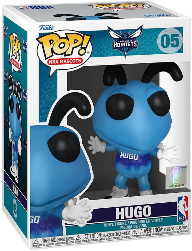 酷牌库|商品详情-Funko进口代理批发 Funko FNK-52165-C 夏洛特黄蜂队 NBA Funko POP 吉祥物乙烯基公仔 |雨果