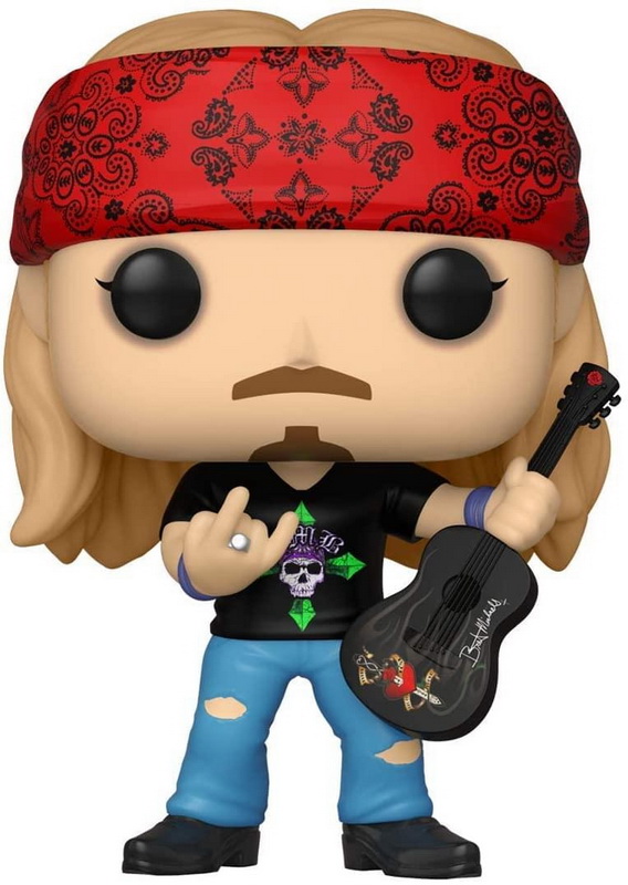 Funko进口代理批发 Funko FNK-52929-C Bret Michaels Funko POP 摇滚乙烯基人偶