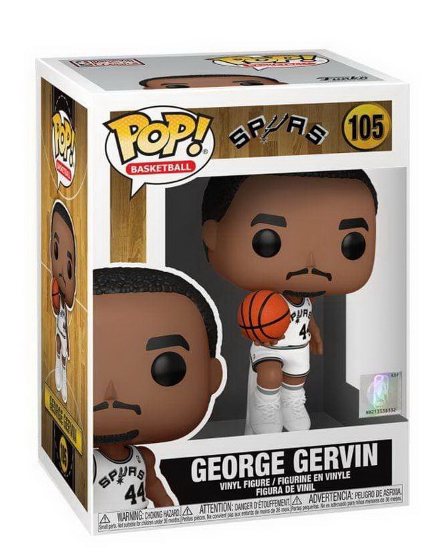 酷牌库|商品详情-Funko进口代理批发 Funko FNK-55218-C 圣安东尼奥马刺队 NBA Funko POP 乙烯基人偶 |乔治・格文