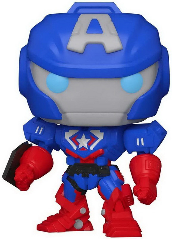 酷牌库|商品详情-Funko进口代理批发 Funko FNK-55233-C Marvel Funko POP 乙烯基人偶 |机甲突击美国队长