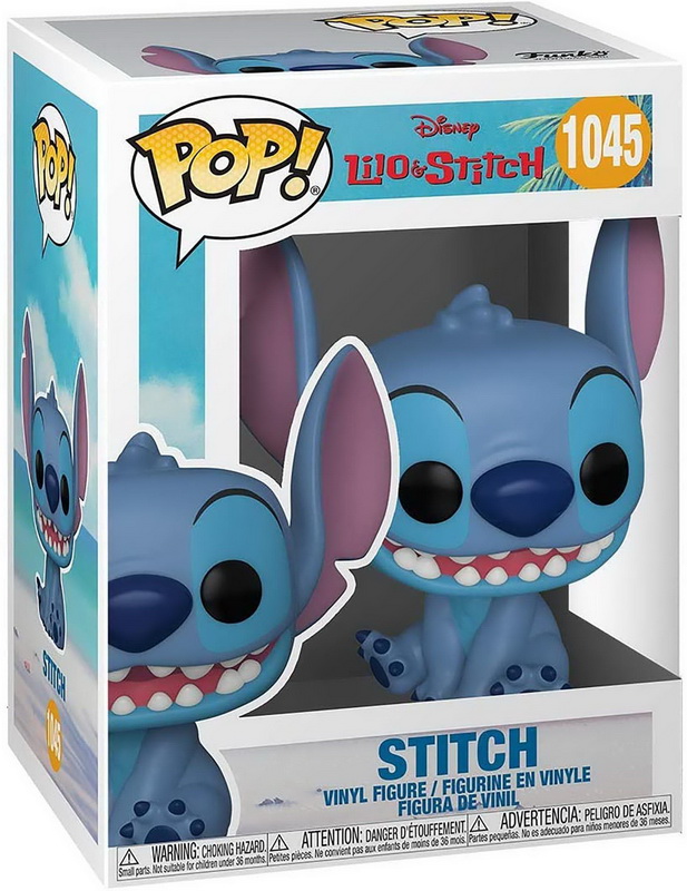 酷牌库|商品详情-Funko进口代理批发 Funko FNK-55617-C 迪士尼 Lilo & Stitch Funko POP 乙烯基人偶 |微笑坐针