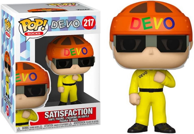 Funko进口代理批发 Funko FNK-55791-C Devo Funko POP 乙烯基玩偶 |满意（黄色套装）