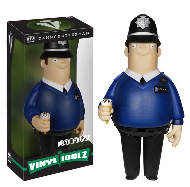 Funko进口代理批发 Funko Hot Fuzz Funko Vinyl Idolz 8 英寸乙烯基人物丹尼・巴特曼