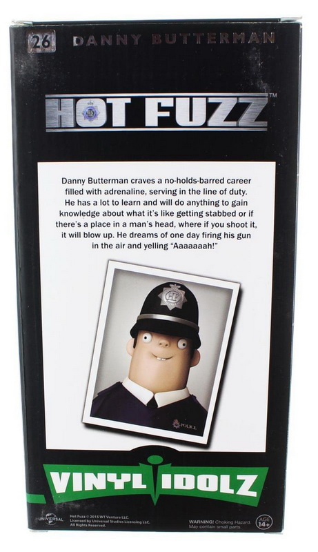 酷牌库|商品详情-Funko进口代理批发 Funko Hot Fuzz Funko Vinyl Idolz 8 英寸乙烯基人物丹尼・巴特曼