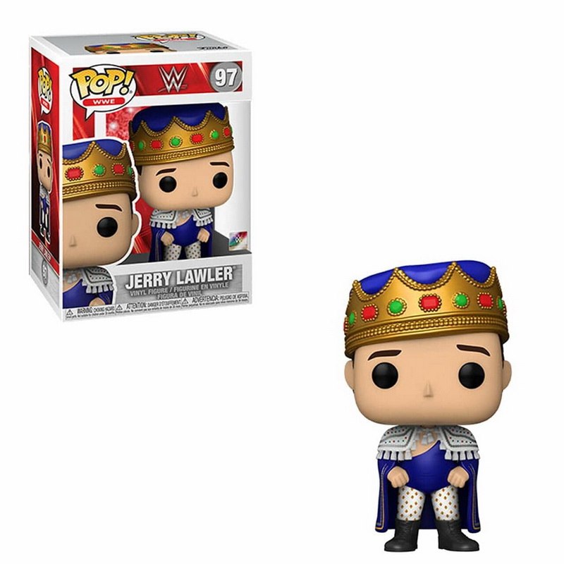 酷牌库|商品详情-Funko进口代理批发 Funko FNK-56807-C WWE Funko POP 乙烯基人偶 |杰瑞国王劳勒