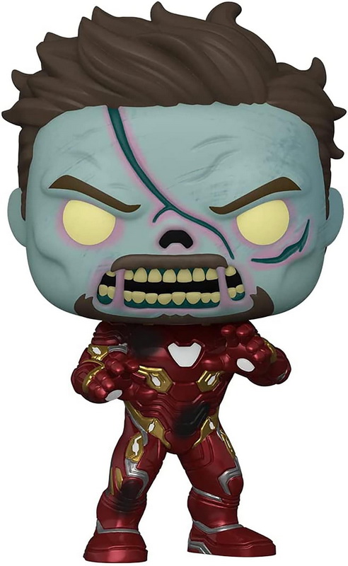 Funko进口代理批发 Funko FNK-57379-C 漫威如果怎样？ Funko POP 乙烯基人物 |僵尸钢铁侠