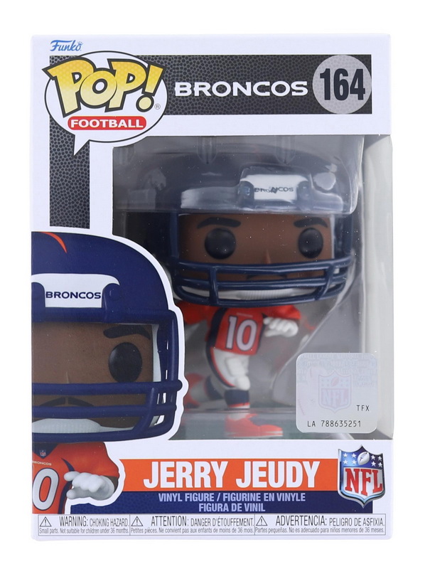 Funko进口代理批发 Funko FNK-57404-C POP NFL：野马队 - Jerry Jeudy（主场制服）