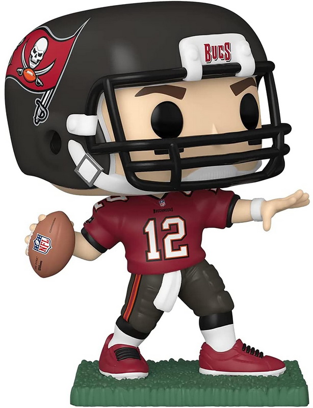 Funko进口代理批发 Funko FNK-57406-C 坦帕湾海盗队 NFL Funko POP 乙烯基人偶 |汤姆・布雷迪（主场队服）