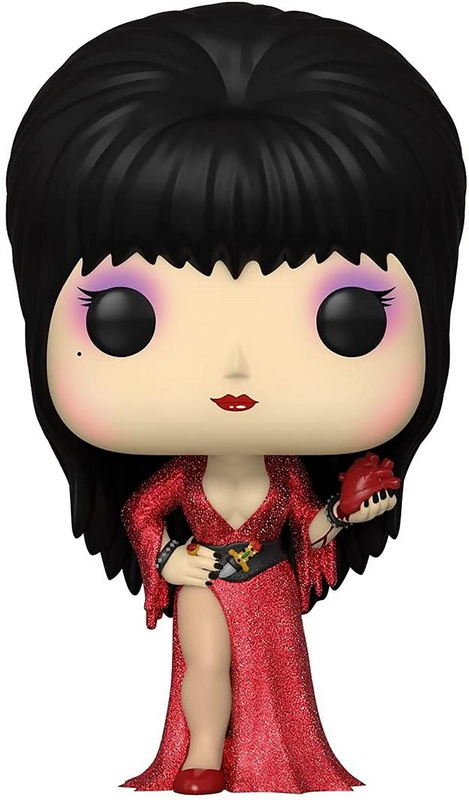 Funko进口代理批发 Funko FNK-57418-C Elvira 40 周年 Funko POP 乙烯基玩偶 |埃尔维拉（钻石闪光）