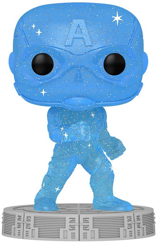 Funko进口代理批发 Funko FNK-57614-C 漫威无限传奇 Funko POP 乙烯基人偶 |艺术系列美国队长