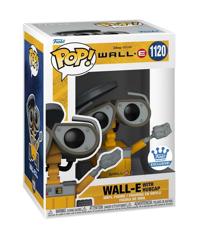 酷牌库|商品详情-Funko进口代理批发 Funko FNK-58142-C WALL-E Funko POP 乙烯基玩偶 |带轮毂盖的瓦力