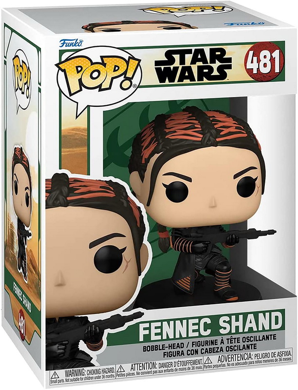 酷牌库|商品详情-Funko进口代理批发 Funko FNK-60237-C 星球大战波巴・费特之书 Funko POP 乙烯基人偶 |耳廓扇形