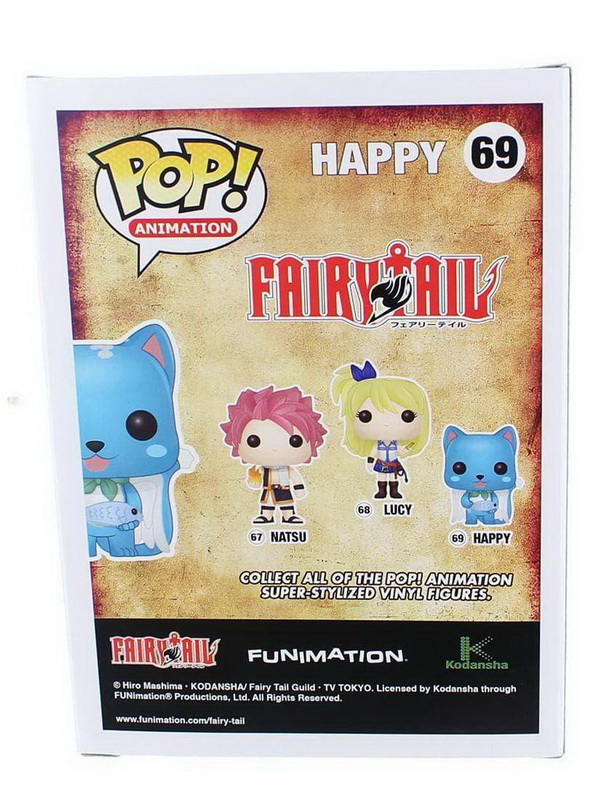 酷牌库|商品详情-Funko进口代理批发 Funko FNK-6357-C 动漫妖精的尾巴快乐 Funko POP 乙烯基人物