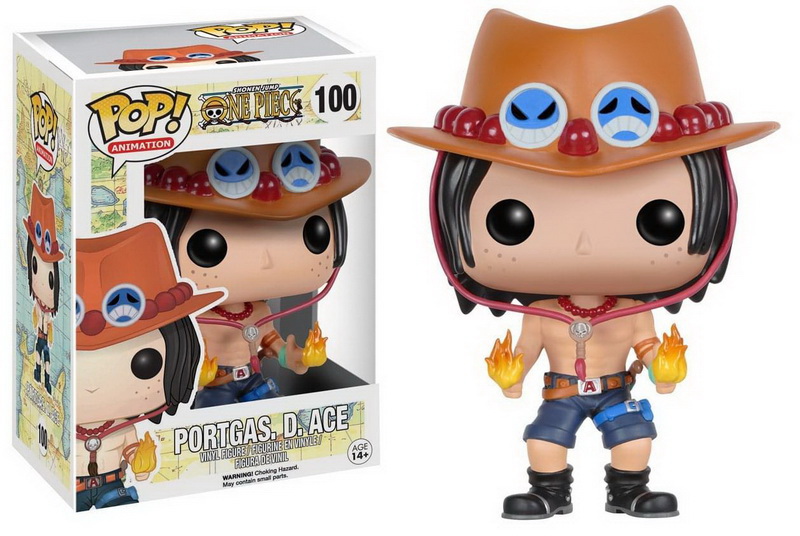 Funko进口代理批发 Funko 海贼王 Funko POP 乙烯基人偶 - Portgas D. Ace