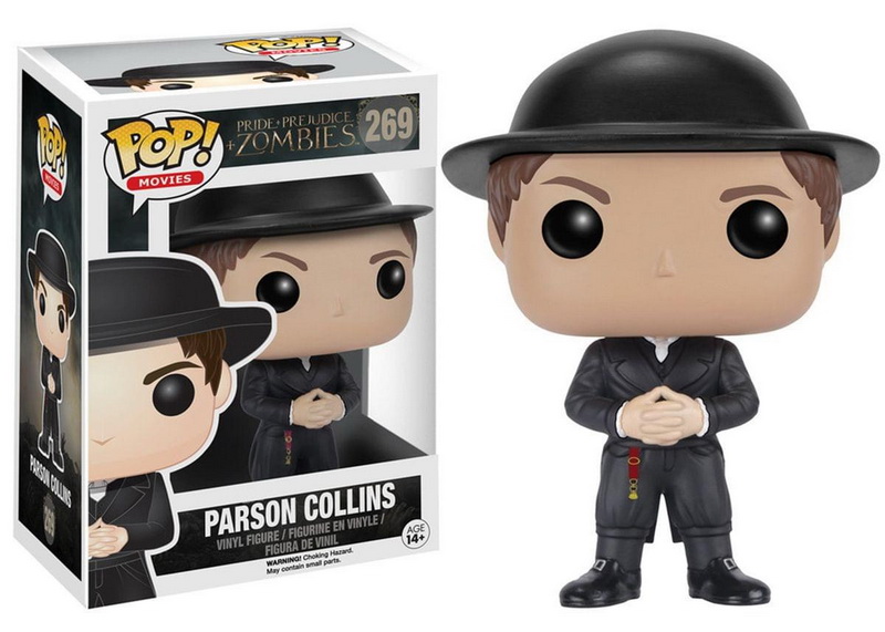 Funko进口代理批发 Funko Pride Prejudice & Zombies Funko POP 乙烯基人物 Parson Collins