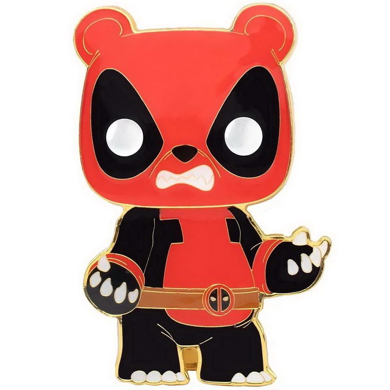 Funko进口代理批发 Funko FNK-MVPP0019-C Marvel 3 英寸 Funko POP 别针 |熊猫死侍