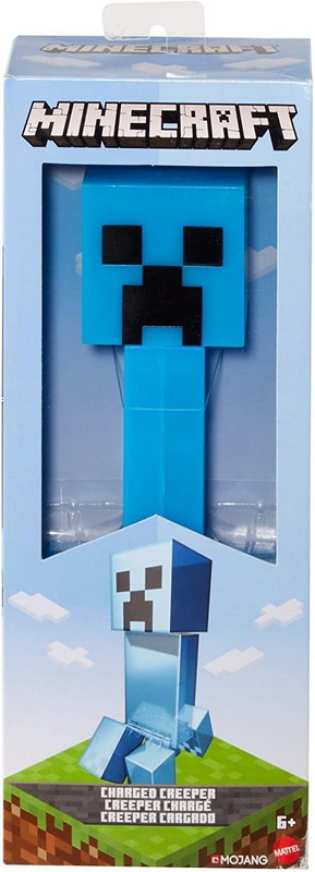 酷牌库|商品详情-Fisher-Price进口代理批发 Fisher-Price FPC-1102256146-C Minecraft Dungeons 大型 11 英寸铰接式动作玩偶，带电爬行者