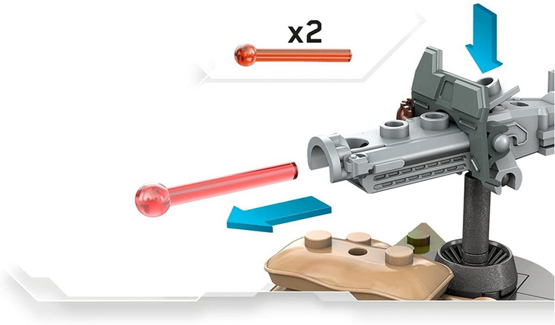 酷牌库|商品详情-Fisher-Price进口代理批发 Fisher-Price FPC-FMM86-C HALO Mega Construx 建筑套装，斯巴达消防队