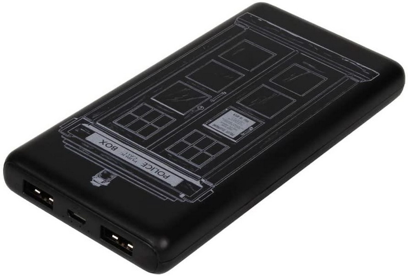 Fametek进口代理批发 Fametek FTK-PB10T1-C 神秘博士 TARDIS 10,000mAh 移动电源，带双 2.4A USB 充电端口