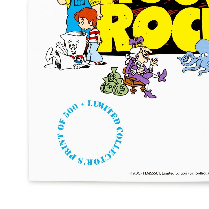 酷牌库|商品详情-Global Prints进口代理批发 Global Prints Schoolhouse Rock 11"x14" 印刷海报（SDCC 独家）