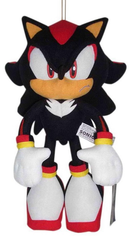  Great Eastern Sonic The Hedgehog Plush-12 Shadow (GE-8967) :  Toys & Games