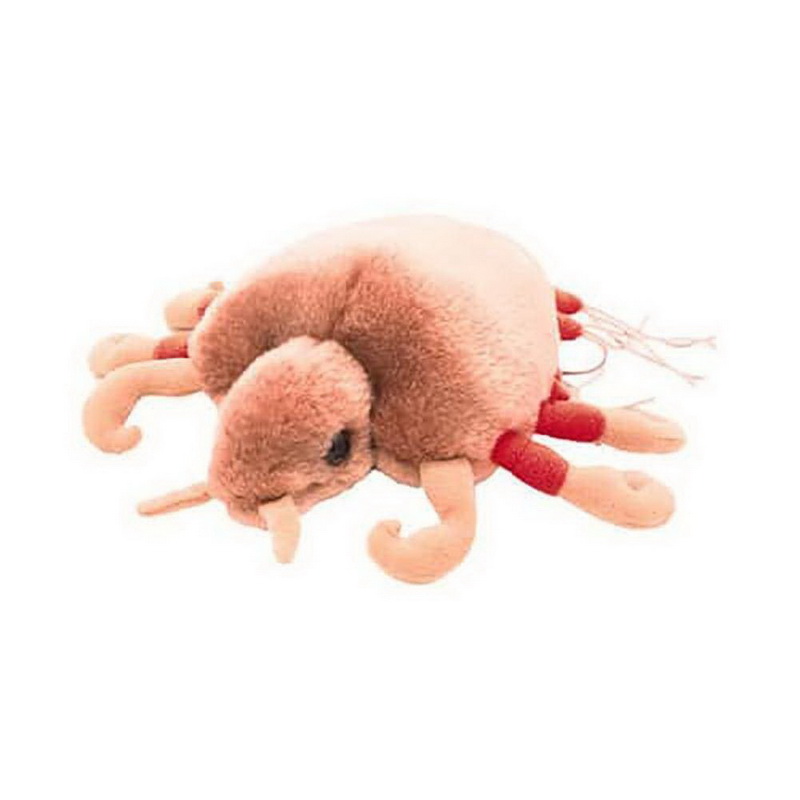 Giantmicrobes进口代理批发 Giantmicrobes GMC-00438-C 巨型微生物蟹虱 (Pthirus Pubis) 6 英寸毛绒玩具