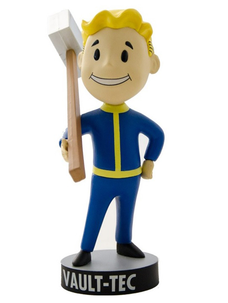 Gaming Heads进口代理批发 游戏头辐射 4 Vault Boy 111 摇头头系列 1：近战武器