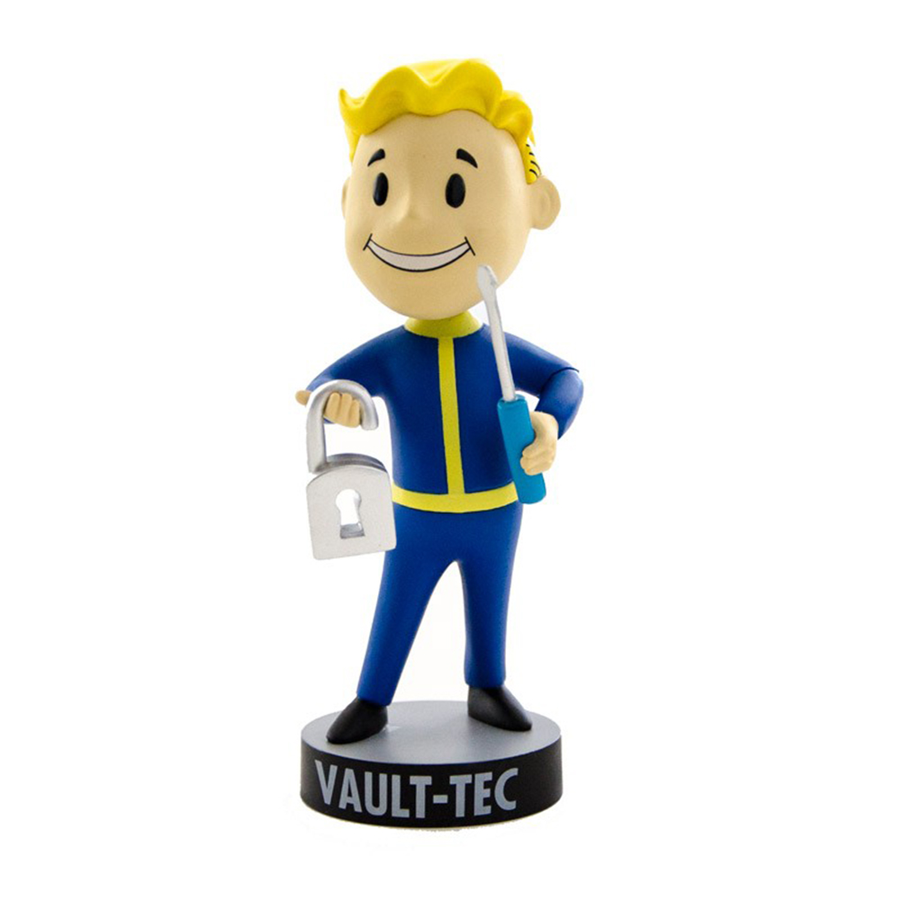 Gaming Heads进口代理批发 游戏头辐射 4 Vault Boy 111 摇头头系列 1：开锁器