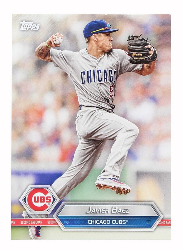 Games Alliance进口代理批发 游戏联盟芝加哥小熊队 MLB 箱子独家 Topps 卡 #48 - 哈维尔・贝兹