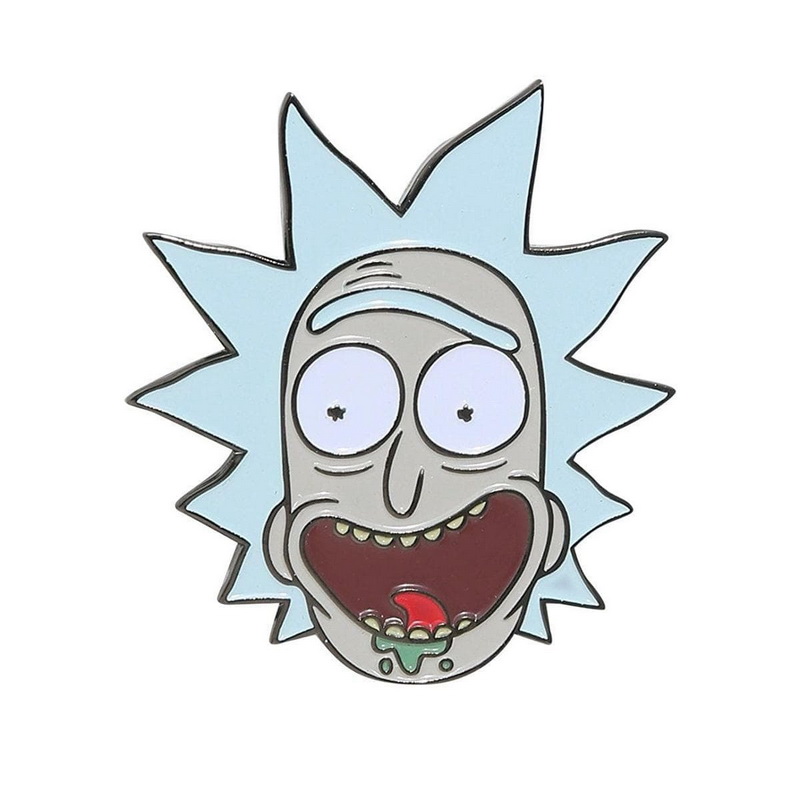 Hot Properties进口代理批发 热门特性 HTP-RPL50-C Rick and Morty 搪瓷收藏品针：Rick