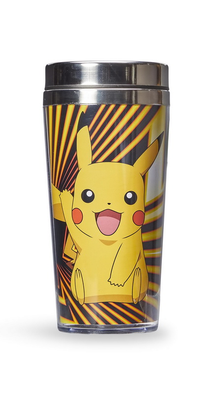 Pokemon Eevee Officially Licensed Plastic Tumbler Cup with Lid and