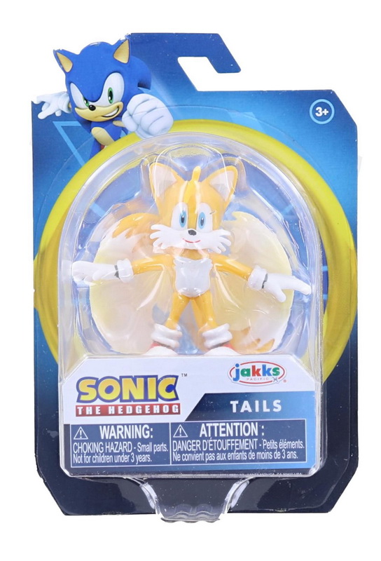 酷牌库|商品详情-Jakks Pacific进口代理批发 Jakks Pacific JKP-406884-16-C 刺猬索尼克 2.5 英寸公仔 |现代尾巴