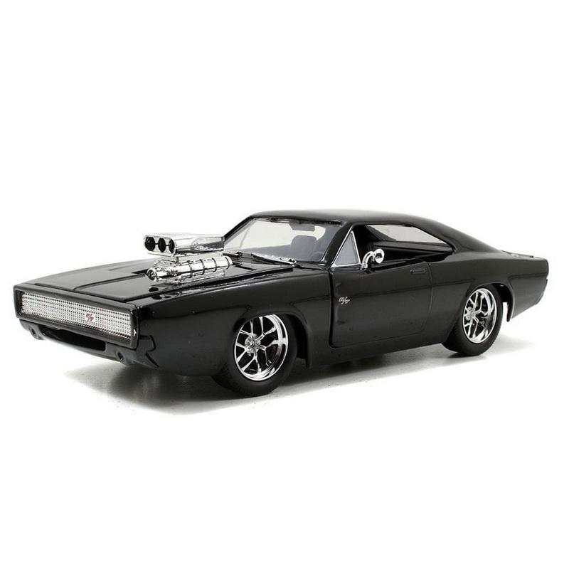 Jada Toys进口代理批发 Jada Toys 速度与激情 1:24 压铸车辆：Dom 的 '70 Dodge Charger R/T