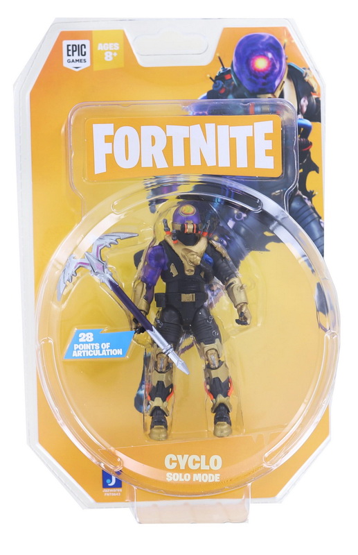 Jazwares进口代理批发 Jazwares JZW-FNT0170O_CYC-C Fortnite Solo 模式 4 英寸可动人偶 |环环