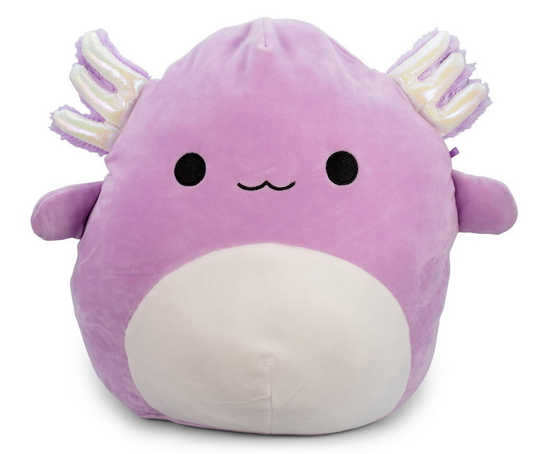 Kellytoy进口代理批发 Kellytoy KTY-CSQSHAXOPUR-C Squishmallow 12 英寸毛绒玩具 |莫妮卡蝾螈