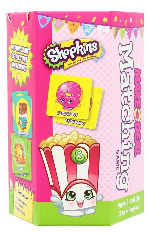 License 2 Play进口代理批发 许可证 2 玩 LTP-01506-C Shopkins Make-A-Deal 配对游戏