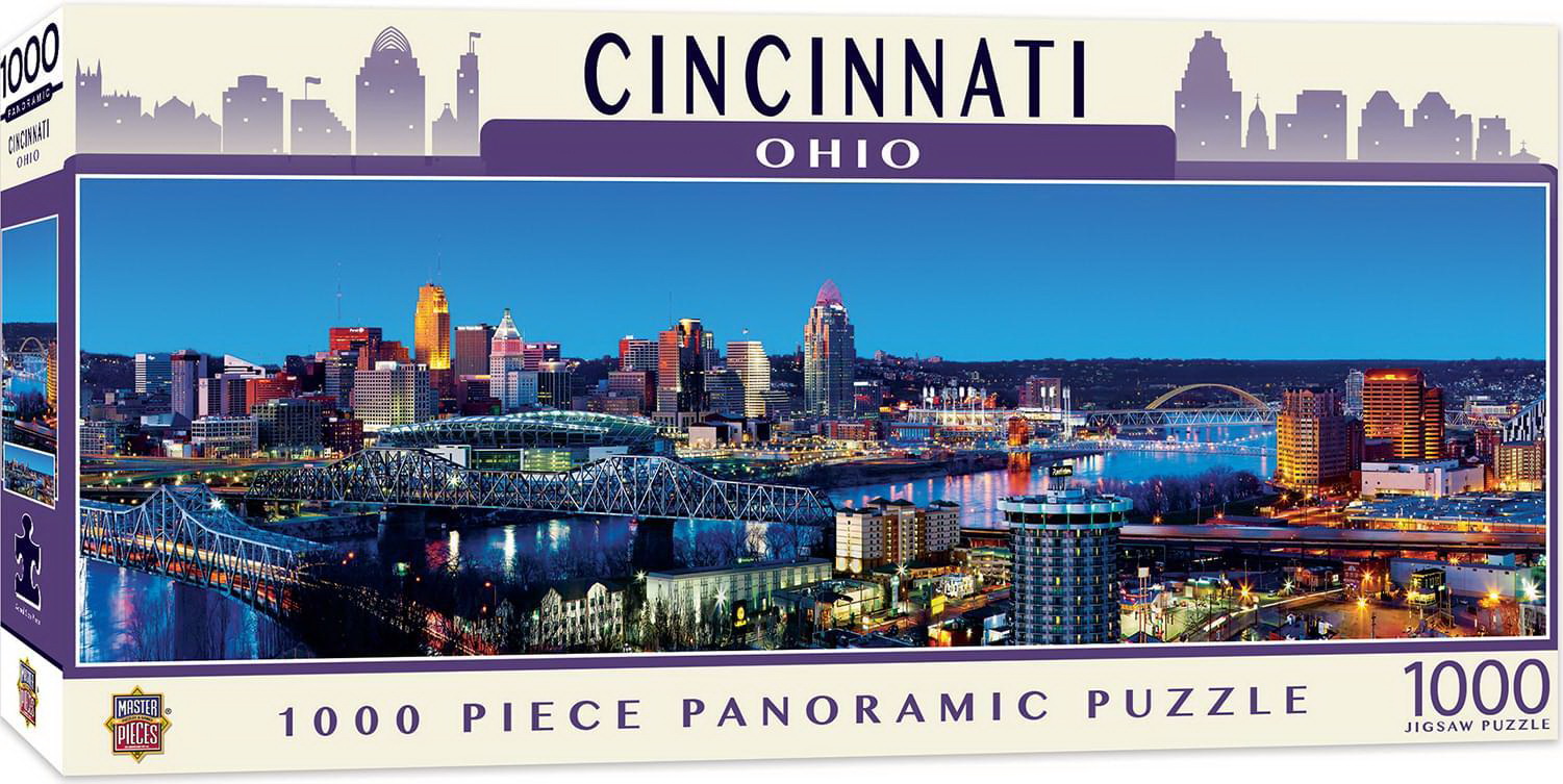 MasterPieces Cityscapes Panoramic Jigsaw Puzzle Downtown Baltimore Maryland for sale online