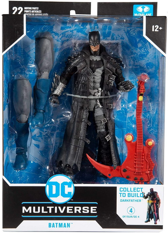 酷牌库|商品详情-Mcfarlane Toys进口代理批发 Mcfarlane Toys MCF-15416-0-C DC Build-A Wave 4 暗夜死亡金属蝙蝠侠可动人偶