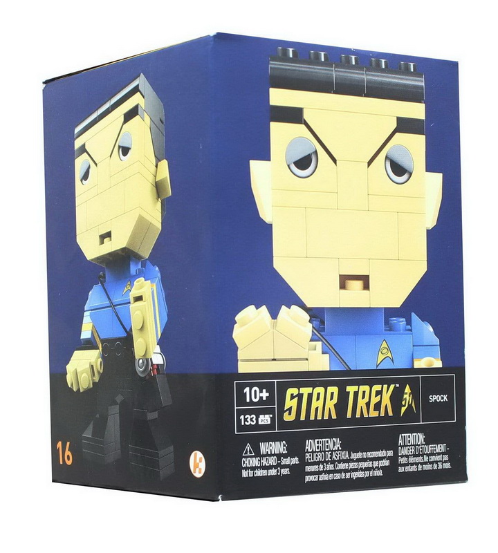 Mega Bloks进口代理批发 Mega Bloks MGB-353297-C 星际迷航 Mega Construx Kubros 建筑套件 Spock