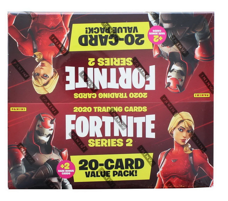 酷牌库|商品详情-Panini America进口代理批发 Panini America PAA-2-95372-20-C Fortnite 系列 2 集换卡胖包盒，12 包