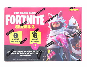 酷牌库|商品详情-Panini America进口代理批发 Panini America PAA-2-97082-20-C Fortnite 系列 3 集换式卡弹力盒 | 6 包