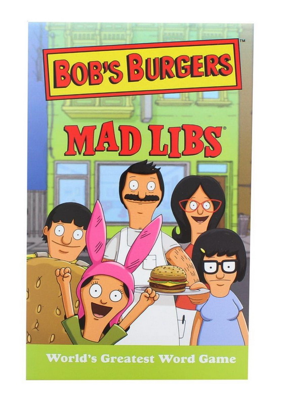 Price Stern Sloan进口代理批发 Bob's Burgers Mad Libs 世界上最伟大的文字游戏