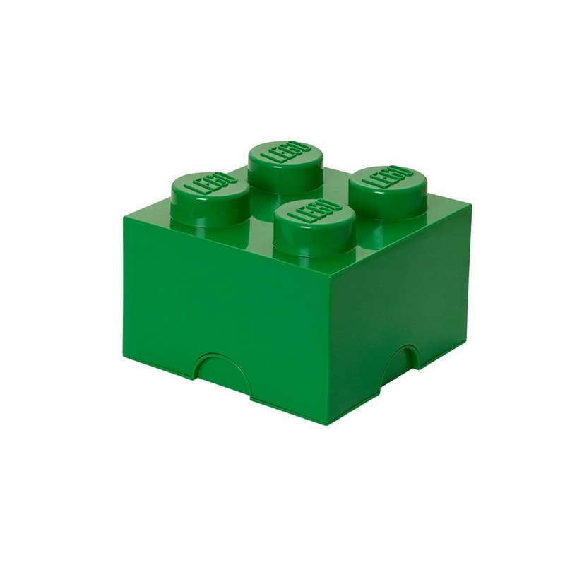 LEGO Storage Brick 4, Bright Yellow 