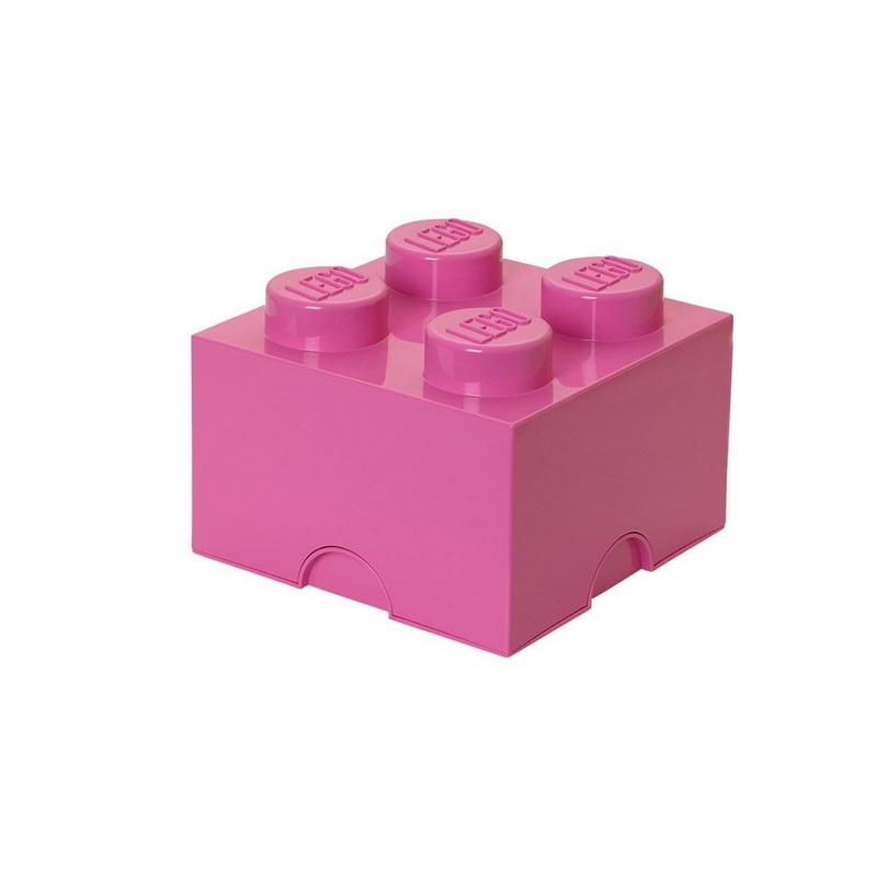 LEGO Storage Brick 4, Bright Yellow 