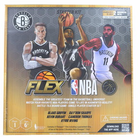 酷牌库|商品详情-Sequoia Games进口代理批发 Sequoia Games SQG-75077-C NBA FLEX 系列 2 布鲁克林篮网队 1 名球员入门套装