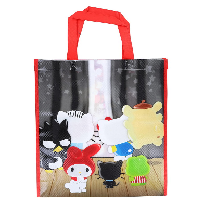 酷牌库|商品详情-Sanrio进口代理批发 Sanrio SRO-601447-C Hello Kitty 和朋友们可重复使用手提袋