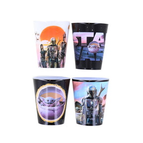 Silver Buffalo Star Wars Holiday 1.5-Ounce Mini Shot Glasses | Set of 4