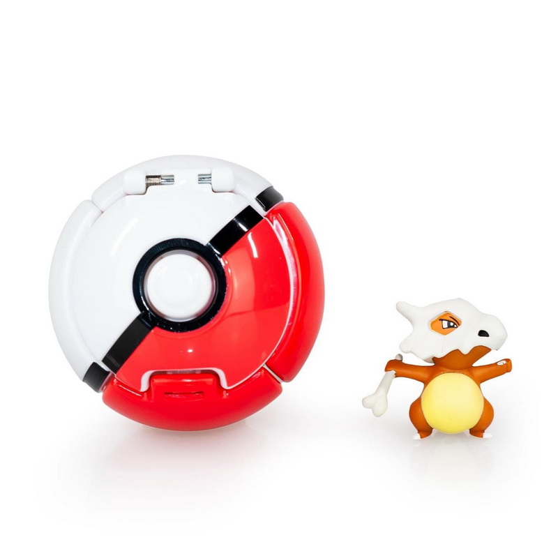 Tomy进口代理批发 Tomy Pokémon Throw 'N' Pop Poké Ball & Cubone 套装成为真正的 Pokémon Master