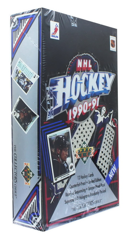 酷牌库|商品详情-Upper Deck进口代理批发 Upper Deck UDA-202022-C NHL 1990-91 Upper Deck 曲棍球低箱 | 36包